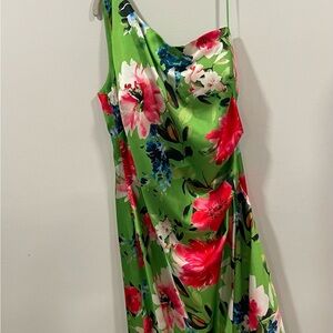 Eliza J Vibrant Green Dress